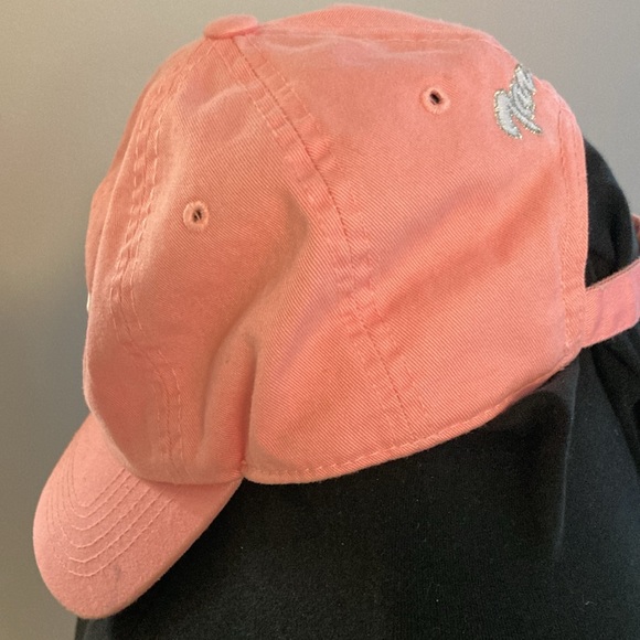 University of North Carolina Tarheels Pink Embroidered Baseball Cap Hat - Picture 5 of 11